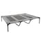 Pet Adobe Elevated Portable Pet Bed Cot-Style 48 inx35.5 inx9 in for Dogs and Small Pets, Indoor/Outdoor (Gray) 532169MPL - alternate 8